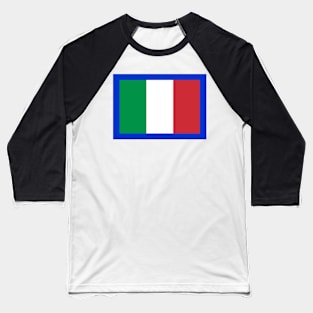 Italian flag 2d multiple Baseball T-Shirt